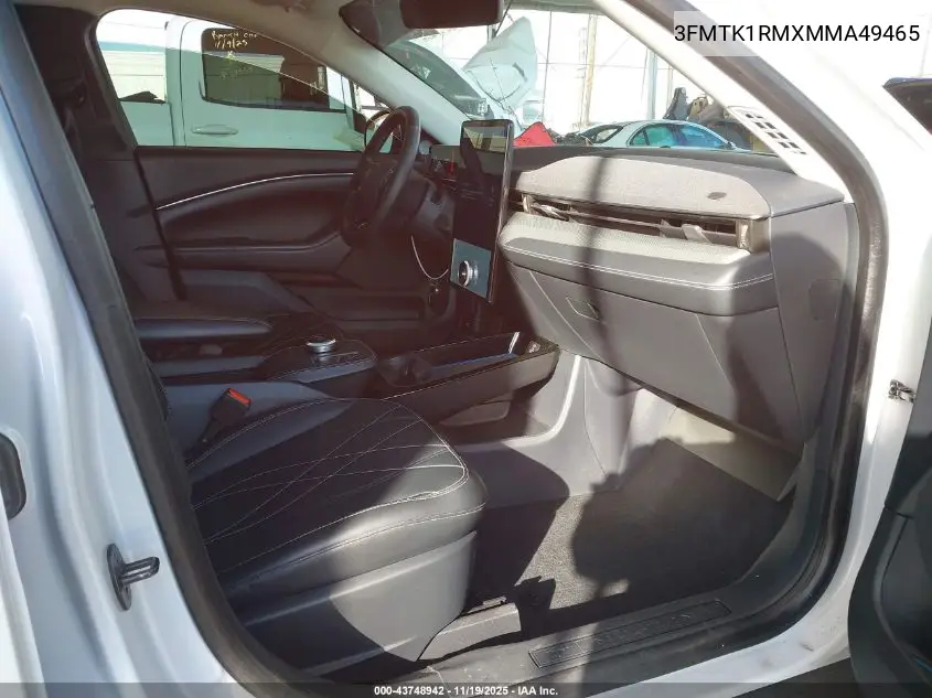 3FMTK1RMXMMA49465 2021 Ford Mustang Mach-E Select