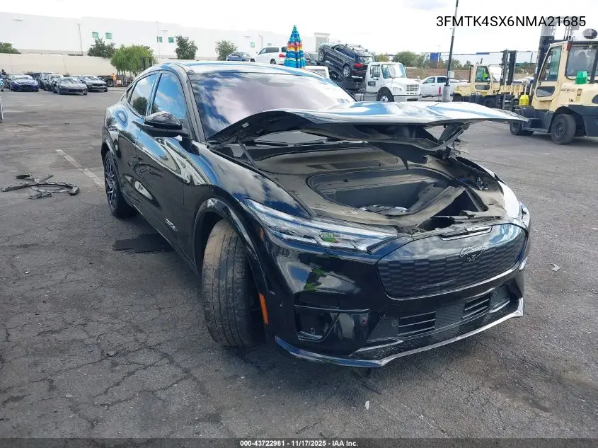 3FMTK4SX6NMA21685 2022 Ford Mustang Mach-E Gt