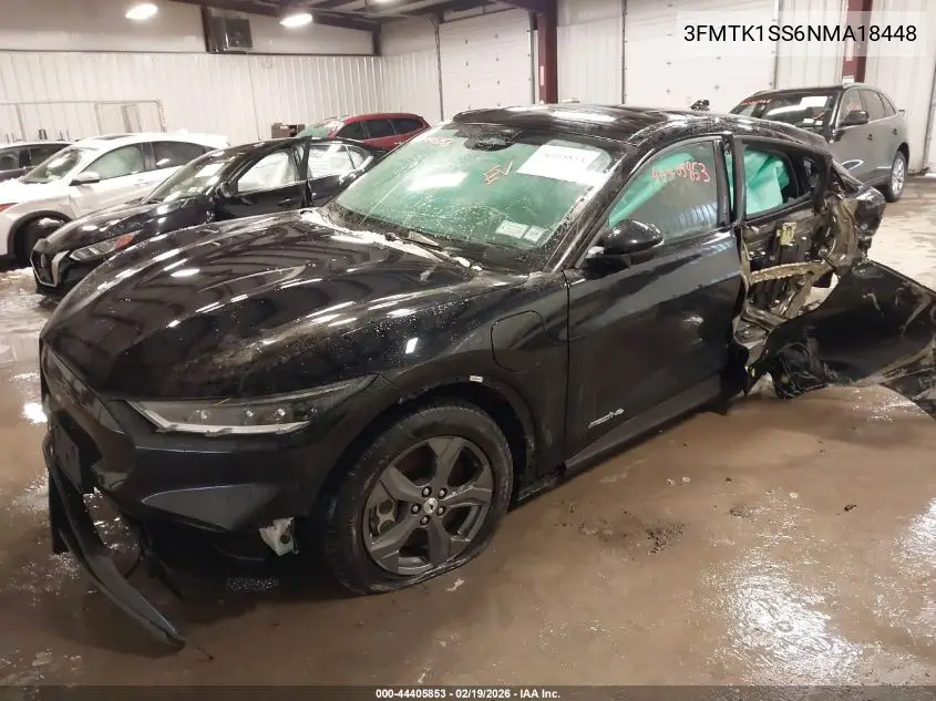2022 Ford Mustang Mach-E Select VIN: 3FMTK1SS6NMA18448 Lot: 44405853