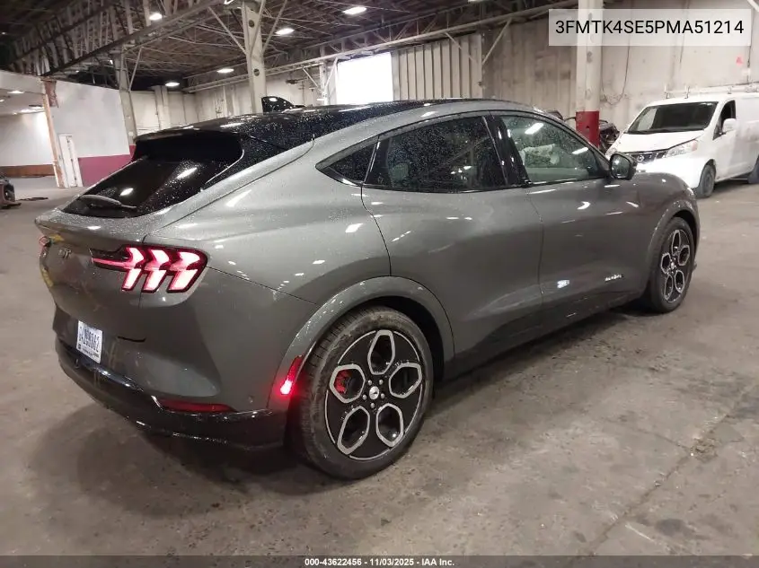 3FMTK4SE5PMA51214 2023 Ford Mustang Mach-E Gt