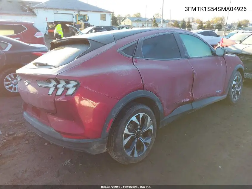 3FMTK1S54SMA04926 2025 Ford Mustang Mach-E Select