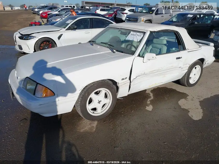 1FACP44E1PF183489 1993 Ford Mustang Lx