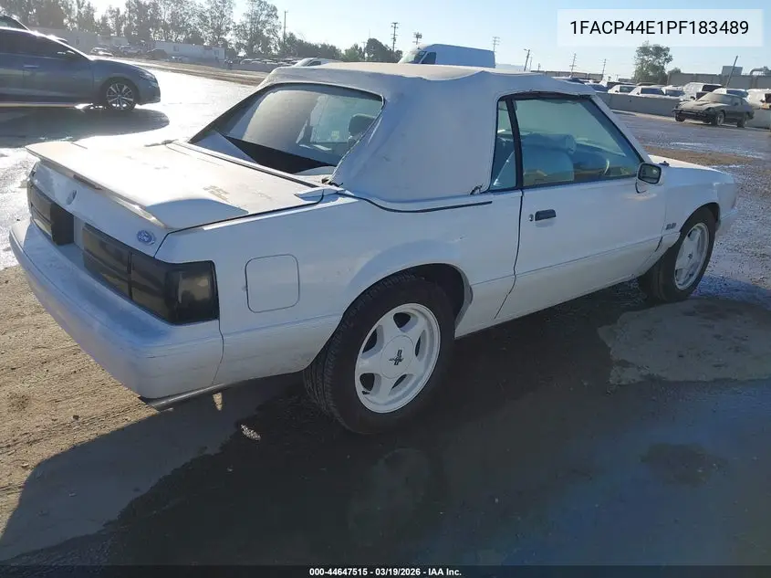 1FACP44E1PF183489 1993 Ford Mustang Lx