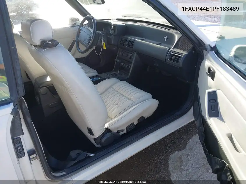 1FACP44E1PF183489 1993 Ford Mustang Lx