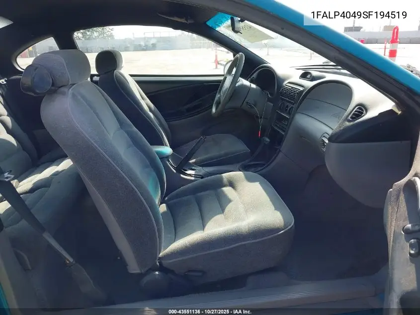 1FALP4049SF194519 1995 Ford Mustang
