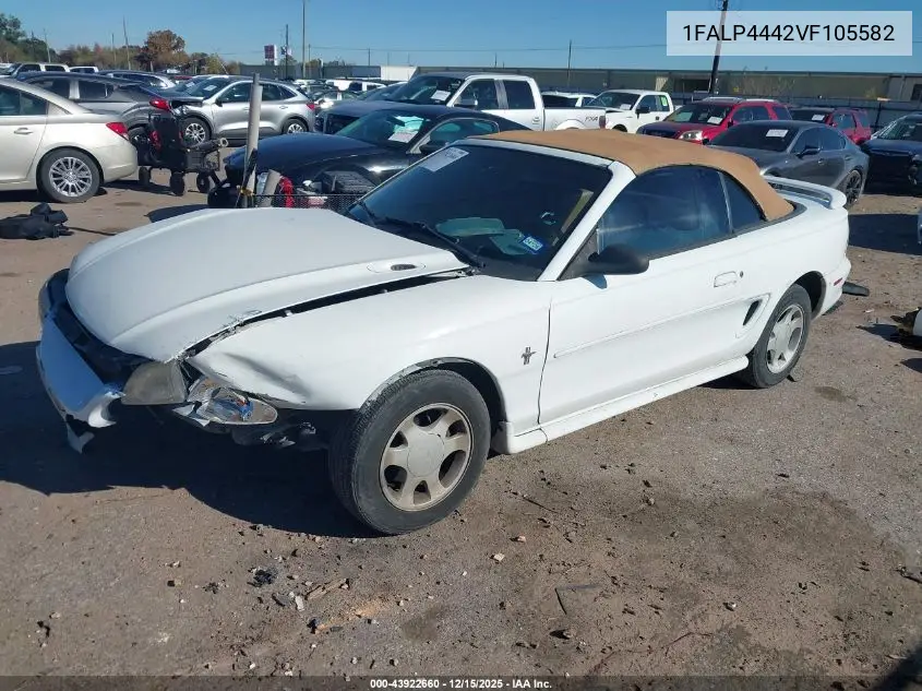 1FALP4442VF105582 1997 Ford Mustang