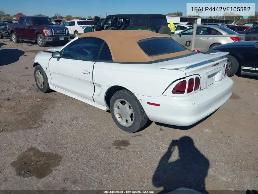 1FALP4442VF105582 1997 Ford Mustang