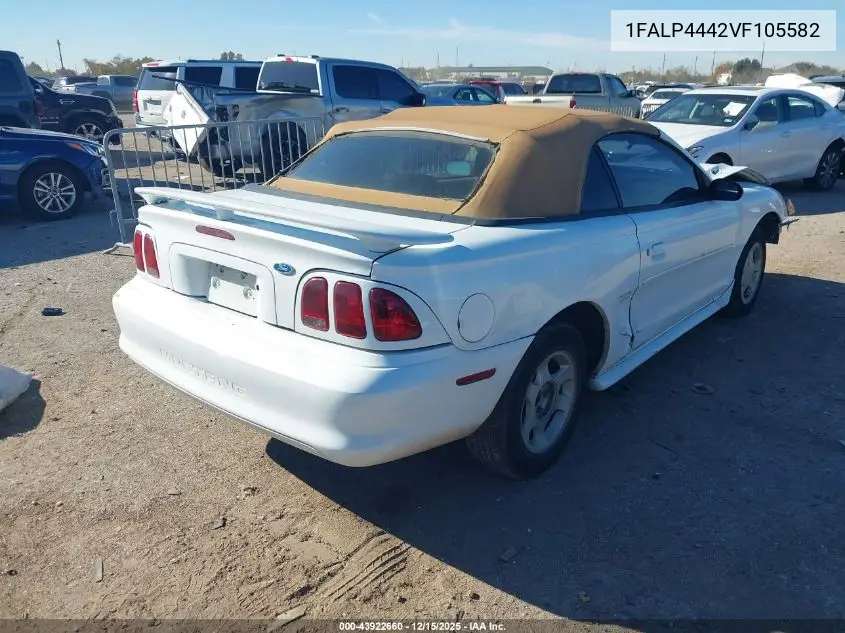 1FALP4442VF105582 1997 Ford Mustang