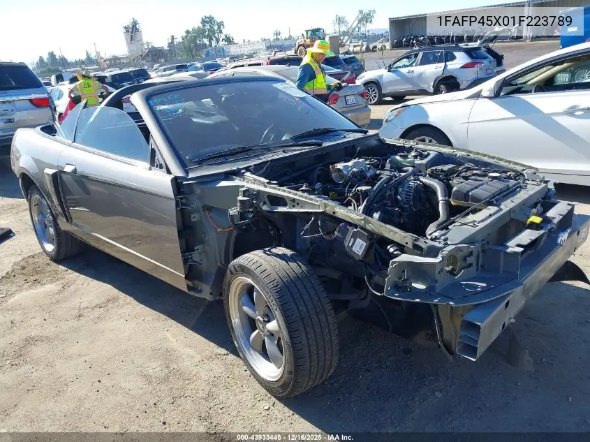 1FAFP45X01F223789 2001 Ford Mustang Gt