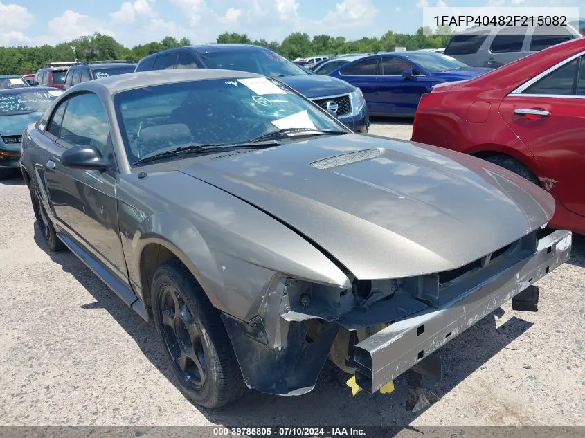 1FAFP40482F215082 2002 Ford Mustang