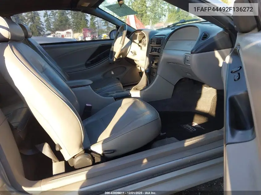 1FAFP44492F136272 2002 Ford Mustang