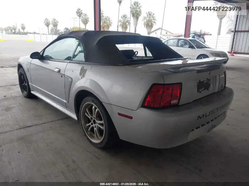 1FAFP44442F223979 2002 Ford Mustang