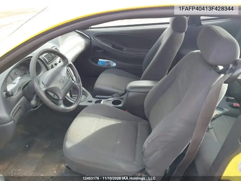1FAFP40413F428344 2003 Ford Mustang