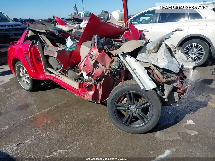 1FAFP40493F357250 2003 Ford Mustang