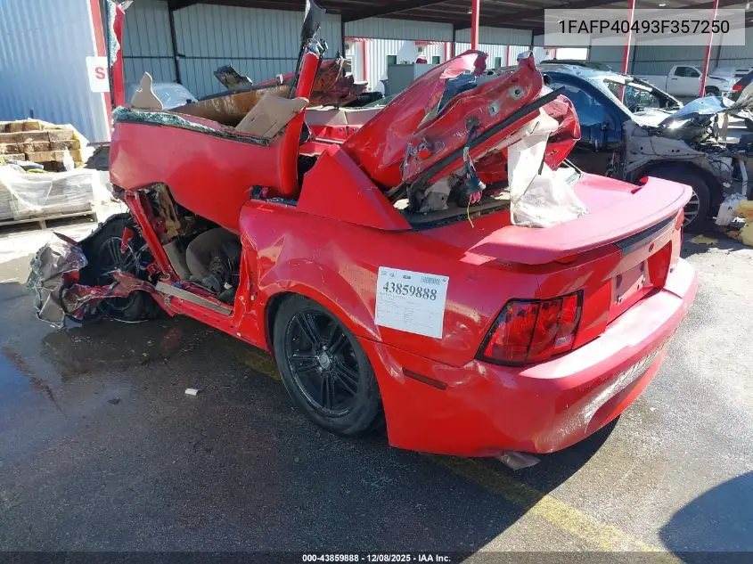 1FAFP40493F357250 2003 Ford Mustang
