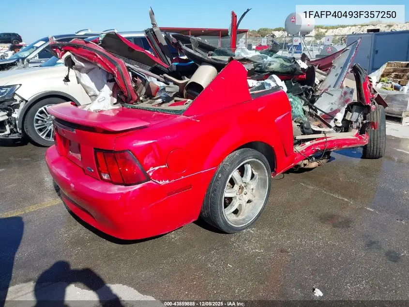1FAFP40493F357250 2003 Ford Mustang