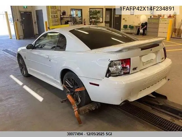 1FAFP42X14F234891 2004 Ford Mustang Gt