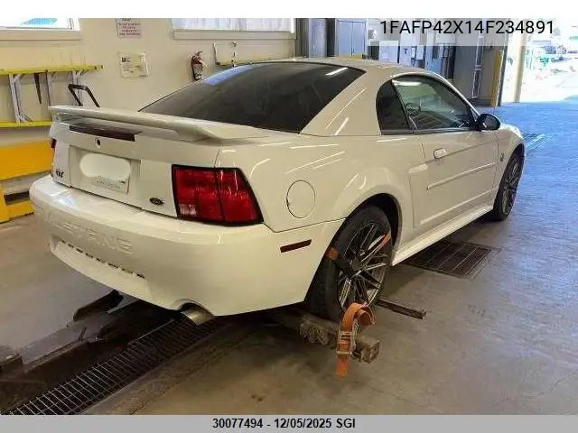 1FAFP42X14F234891 2004 Ford Mustang Gt