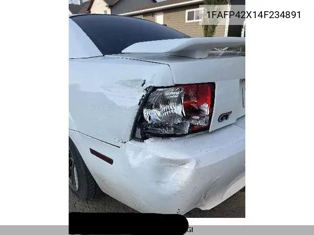 1FAFP42X14F234891 2004 Ford Mustang Gt