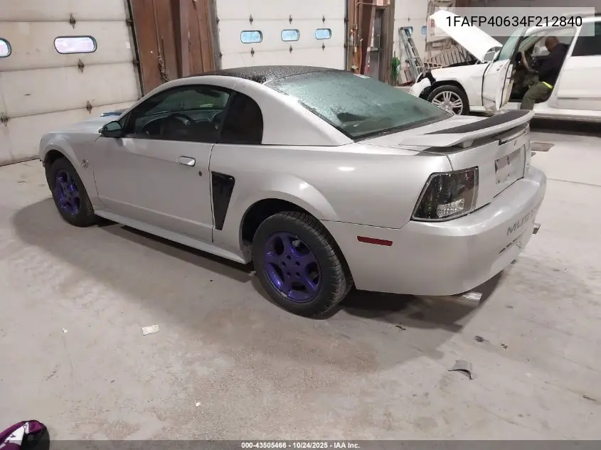 1FAFP40634F212840 2004 Ford Mustang