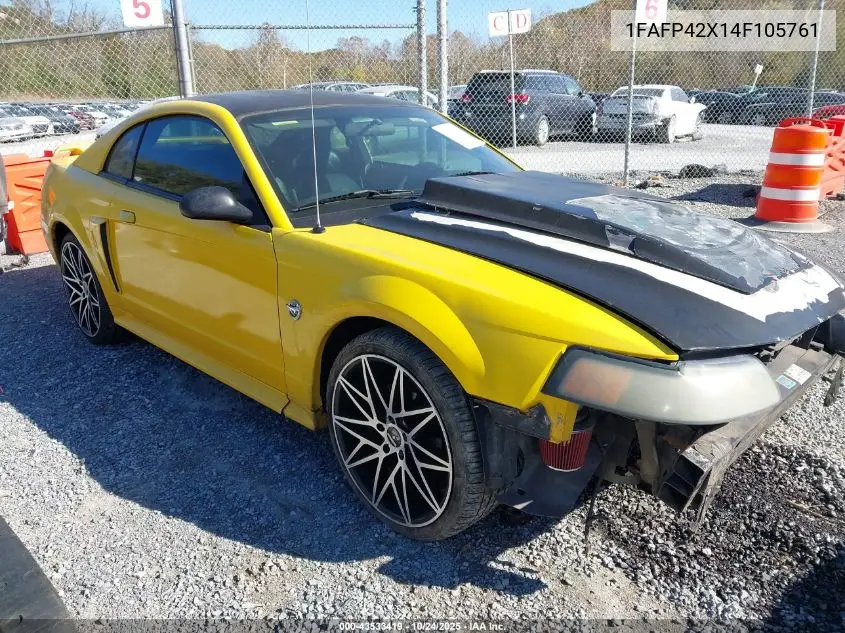 1FAFP42X14F105761 2004 Ford Mustang Gt