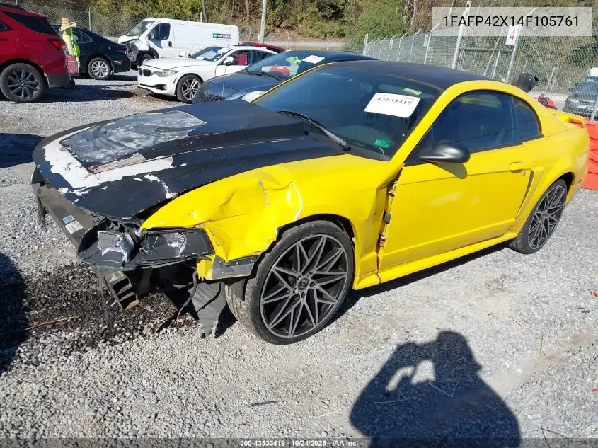 1FAFP42X14F105761 2004 Ford Mustang Gt