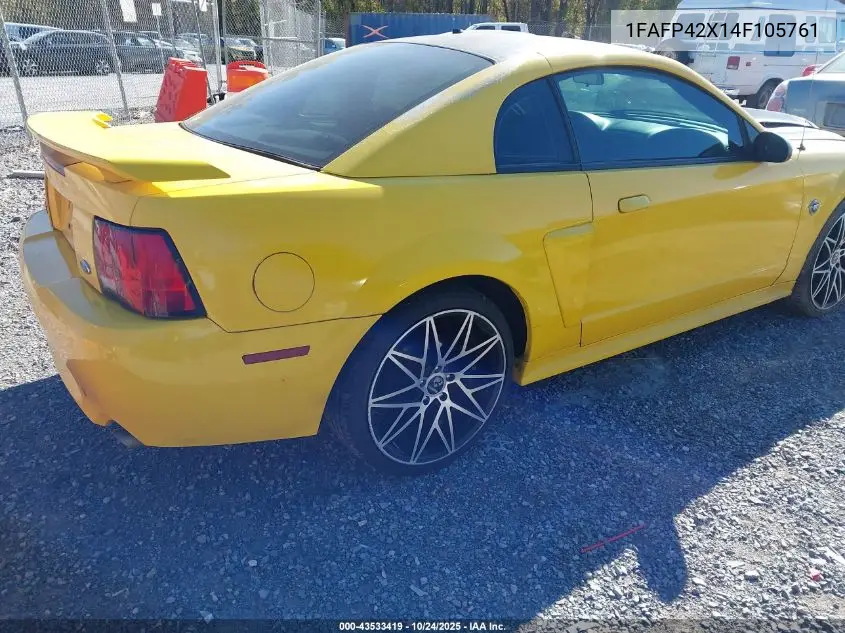 1FAFP42X14F105761 2004 Ford Mustang Gt