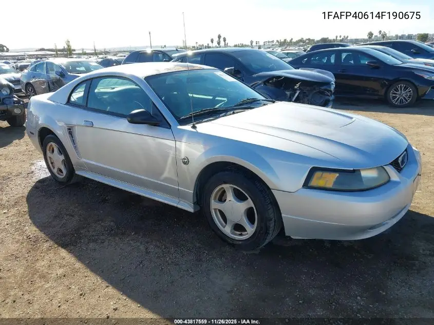 1FAFP40614F190675 2004 Ford Mustang
