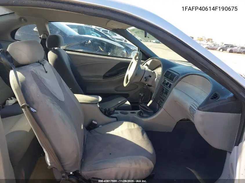 1FAFP40614F190675 2004 Ford Mustang