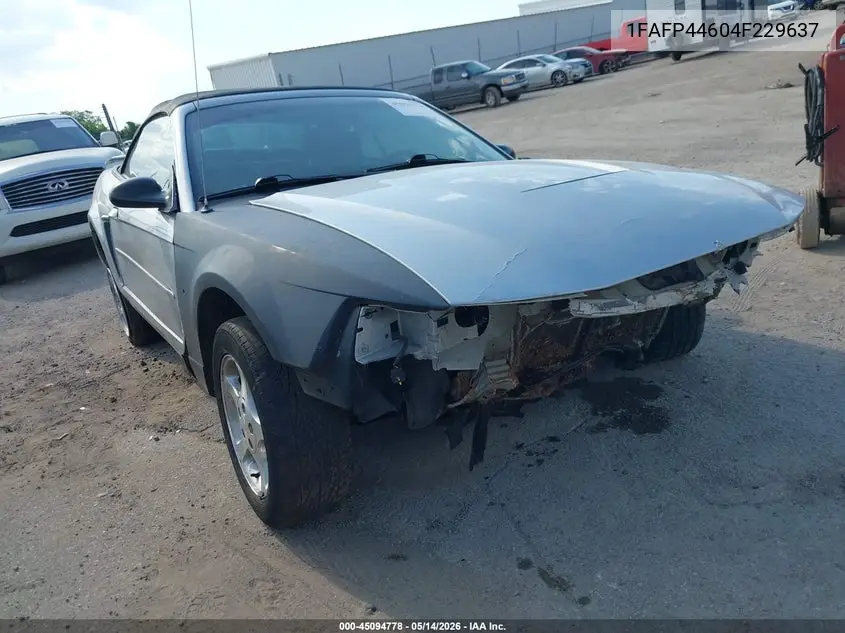 1FAFP44604F229637 2004 Ford Mustang