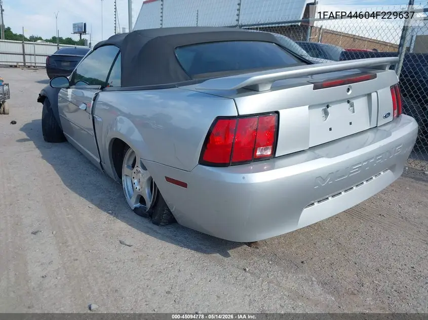 1FAFP44604F229637 2004 Ford Mustang