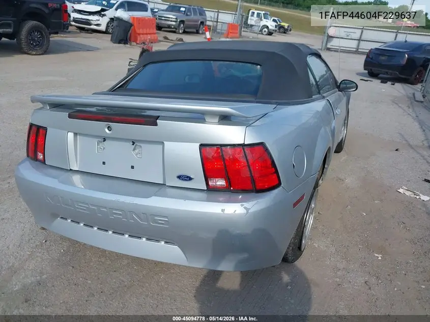 1FAFP44604F229637 2004 Ford Mustang