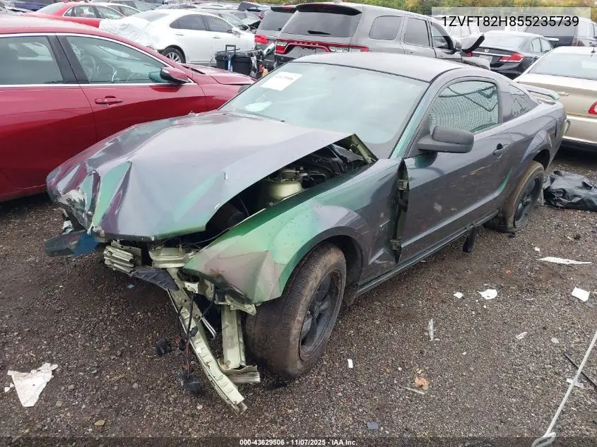 1ZVFT82H855235739 2005 Ford Mustang Gt Deluxe/Gt Premium