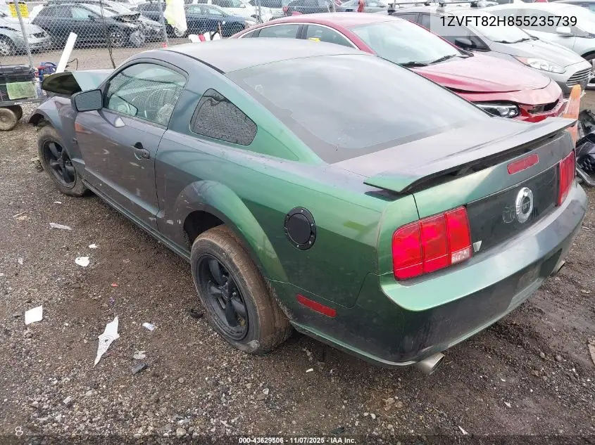 1ZVFT82H855235739 2005 Ford Mustang Gt Deluxe/Gt Premium