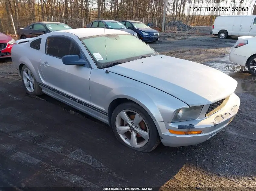 1ZVFT80N055159068 2005 Ford Mustang V6 Deluxe/V6 Premium