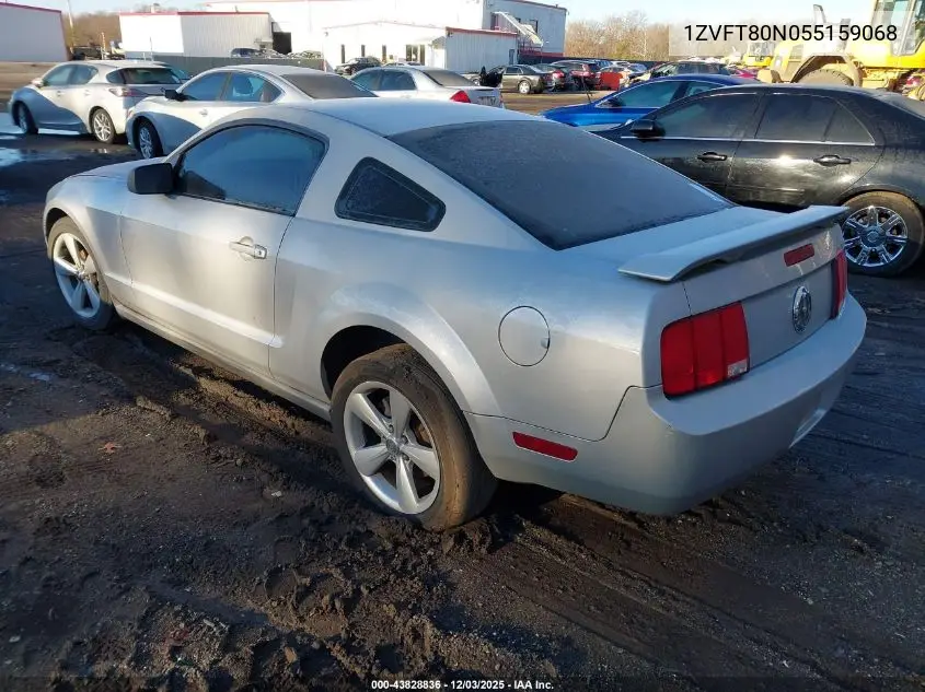 1ZVFT80N055159068 2005 Ford Mustang V6 Deluxe/V6 Premium