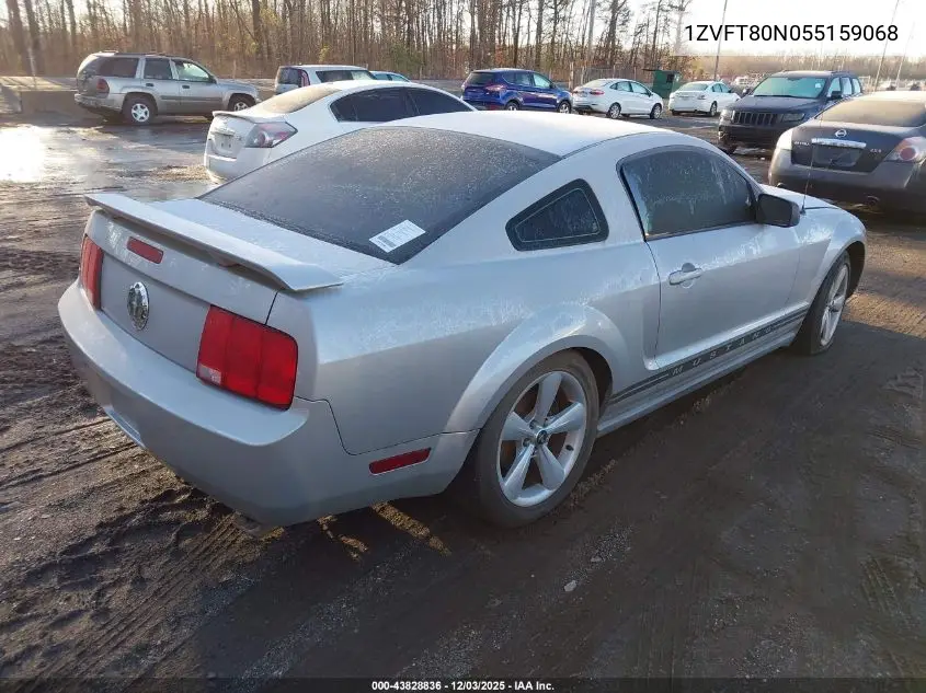 1ZVFT80N055159068 2005 Ford Mustang V6 Deluxe/V6 Premium