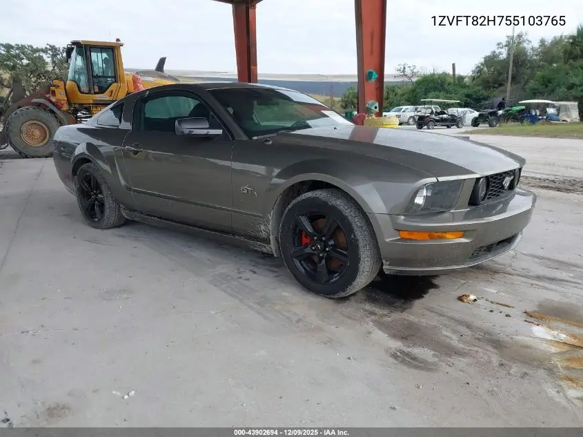 1ZVFT82H755103765 2005 Ford Mustang Gt Deluxe/Gt Premium