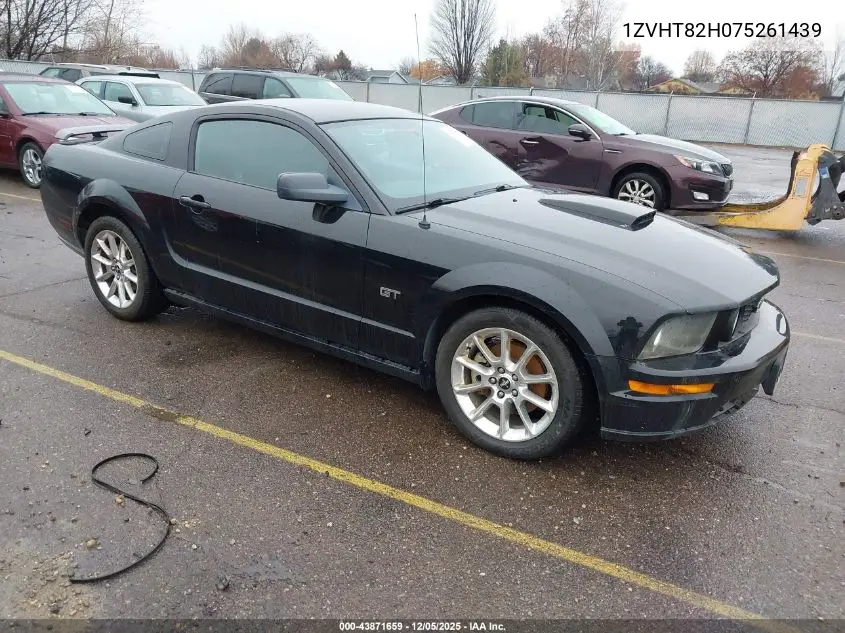 1ZVHT82H075261439 2007 Ford Mustang Gt Deluxe/Gt Premium