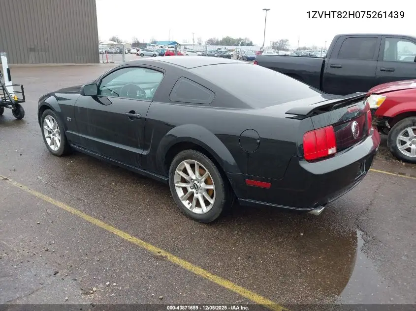 1ZVHT82H075261439 2007 Ford Mustang Gt Deluxe/Gt Premium