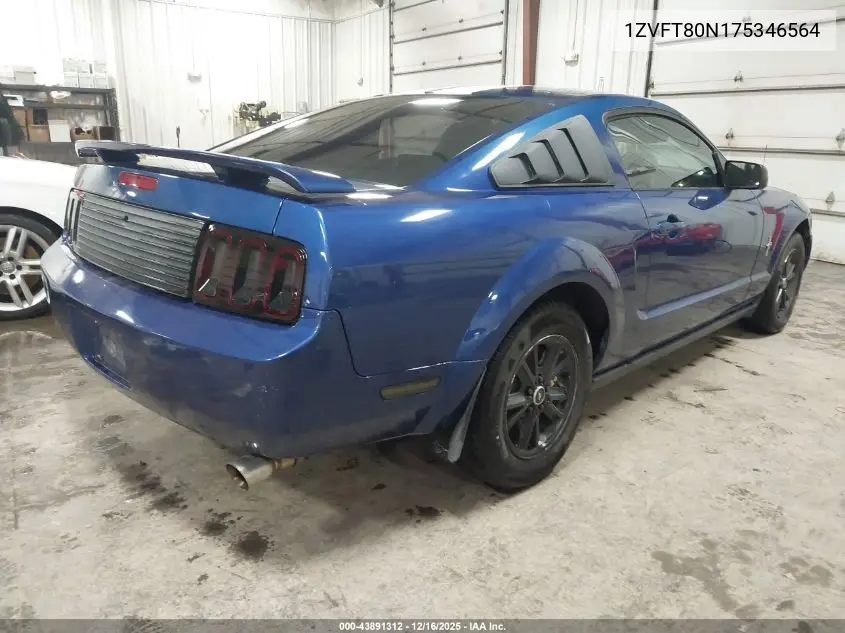 1ZVFT80N175346564 2007 Ford Mustang V6 Deluxe/V6 Premium