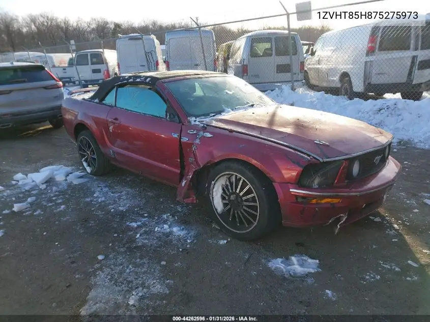1ZVHT85H875275973 2007 Ford Mustang Gt Deluxe/Gt Premium