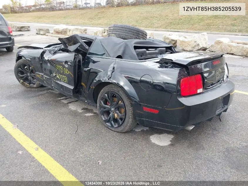 1ZVHT85H385205539 2008 Ford Mustang