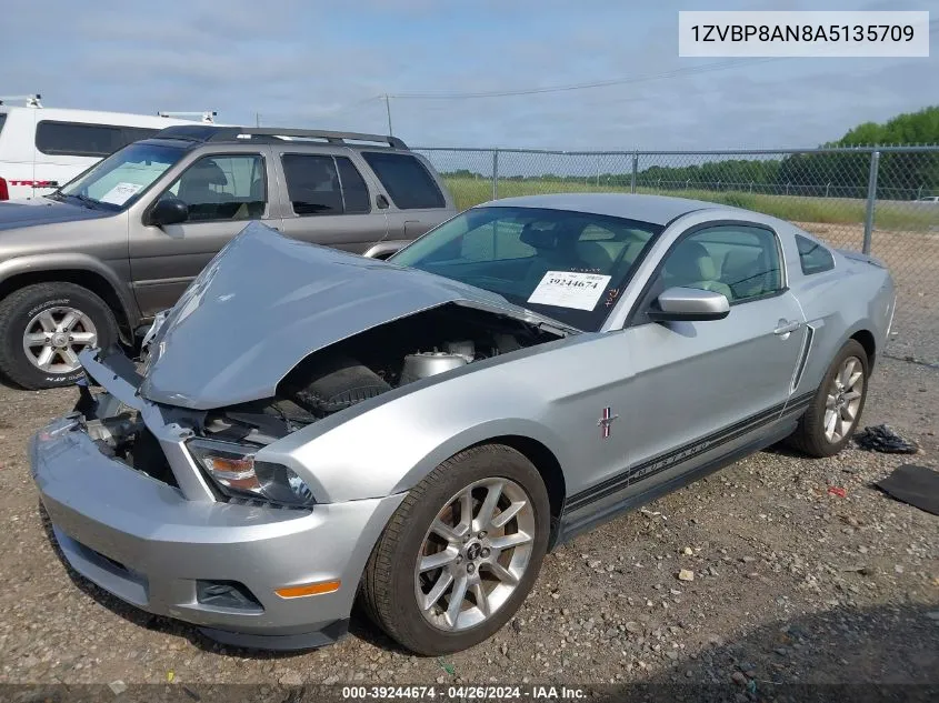 1ZVBP8AN8A5135709 2010 Ford Mustang V6/V6 Premium