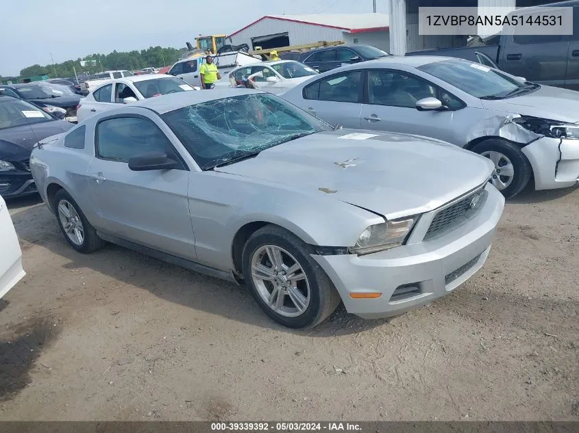 1ZVBP8AN5A5144531 2010 Ford Mustang V6