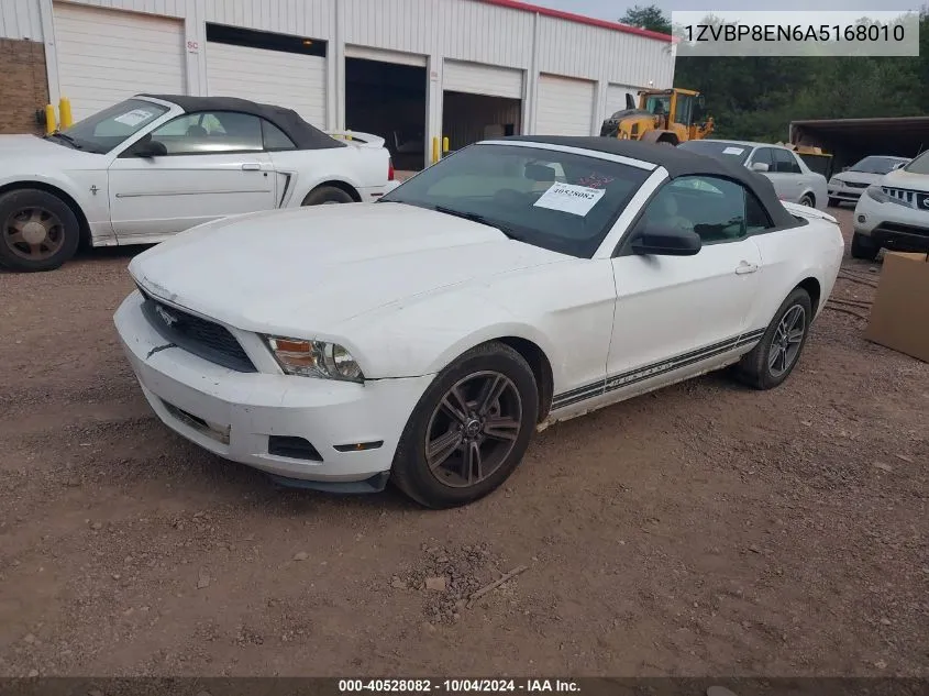 1ZVBP8EN6A5168010 2010 Ford Mustang V6/V6 Premium