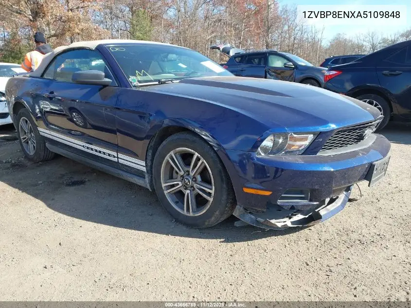 1ZVBP8ENXA5109848 2010 Ford Mustang V6 Premium