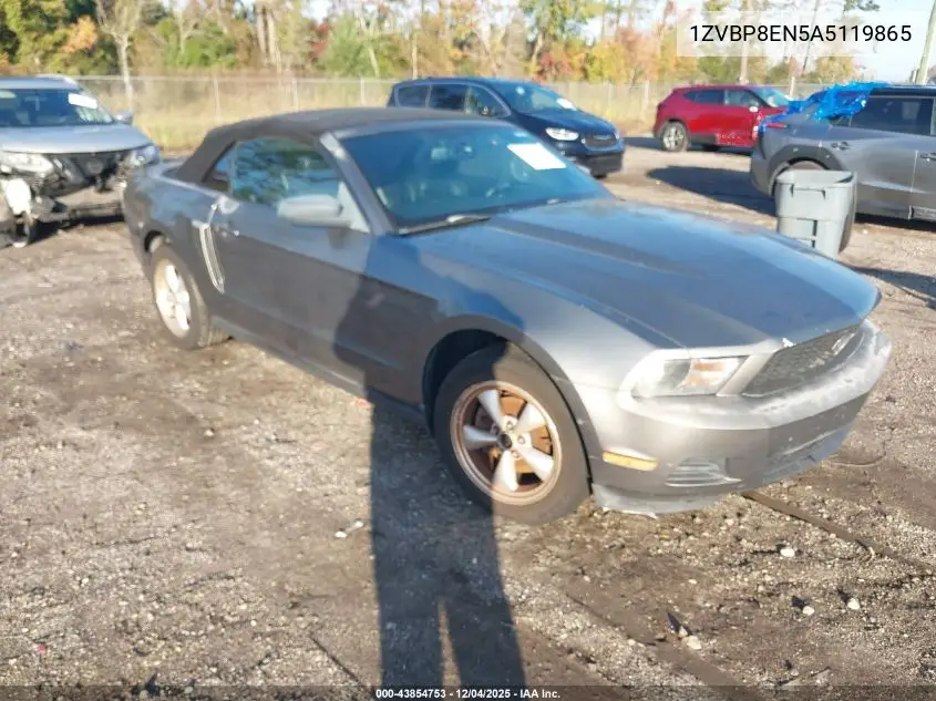 1ZVBP8EN5A5119865 2010 Ford Mustang V6 Premium