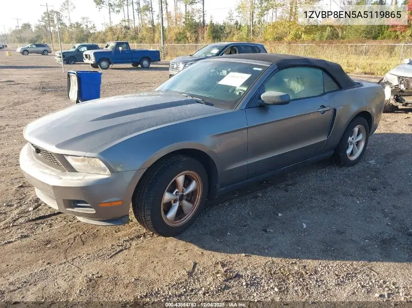 1ZVBP8EN5A5119865 2010 Ford Mustang V6 Premium