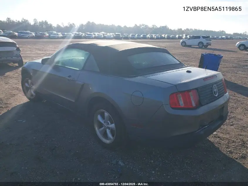 1ZVBP8EN5A5119865 2010 Ford Mustang V6 Premium